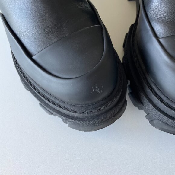 Ganni - Chelsea Boot - Black w/Yellow stitching - Picture 5 of 7